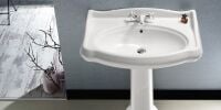 Etajerli Lavabo, 1837, 100x54 cm
