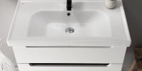 Etajerli Lavabo, Frame, 50x28 cm (Soldan Batarya Delikli)
