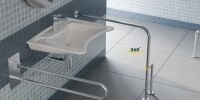 Lavabo, Bedensel Engelli, 60x50 cm