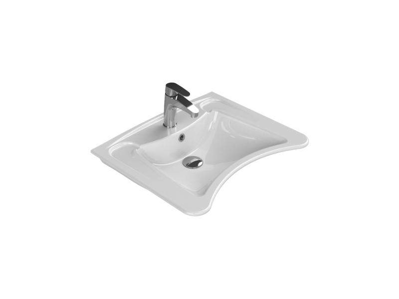 Lavabo, Bedensel Engelli, 60x50 cm