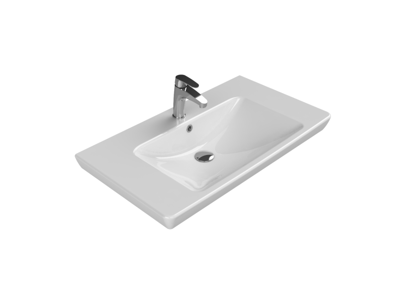 Etajerli Lavabo, Porto D, 85x48 cm