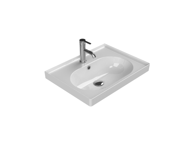 Etajerli Lavabo, Arya, 60x45 cm