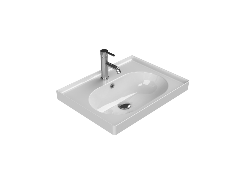 Etajerli Lavabo, Arya, 60x45 cm