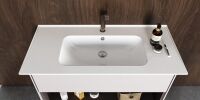 Etajerli Lavabo, Blue, 70x47 cm