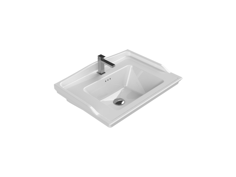 Etajerli Lavabo, Kapadokya, 65x48 cm