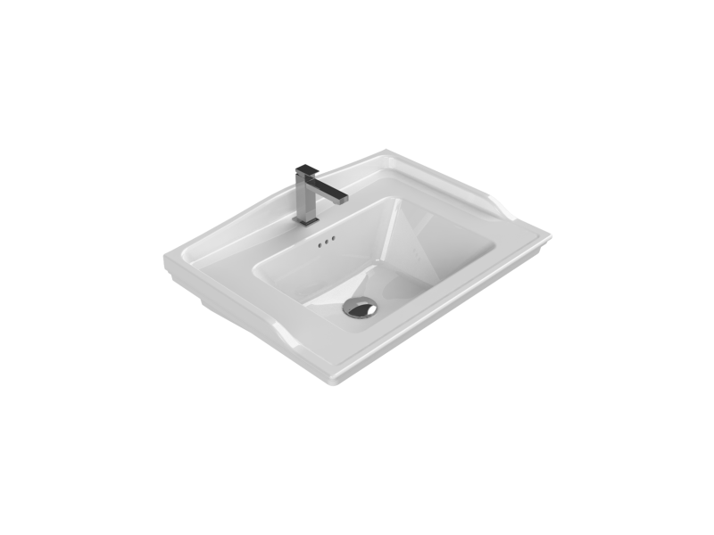 Etajerli Lavabo, Kapadokya, 65x48 cm