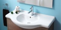 Etajerli Lavabo, Nil, 75x50 cm