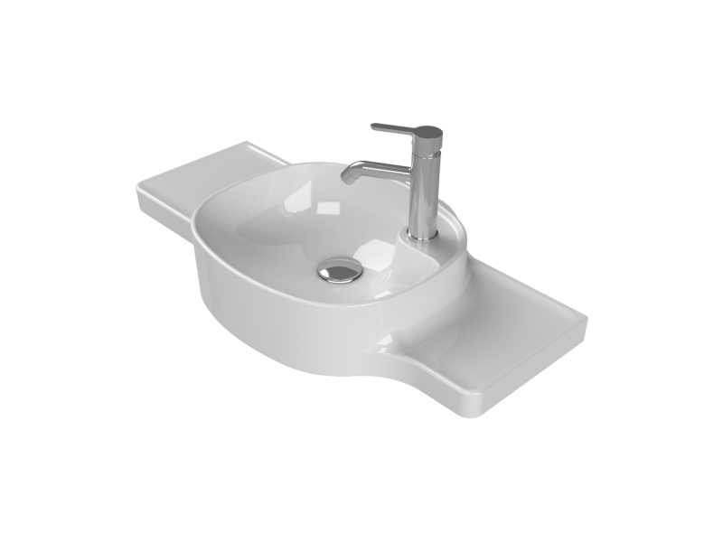 Etajerli Lavabo, Harmony, 80x37,5x26,4 cm