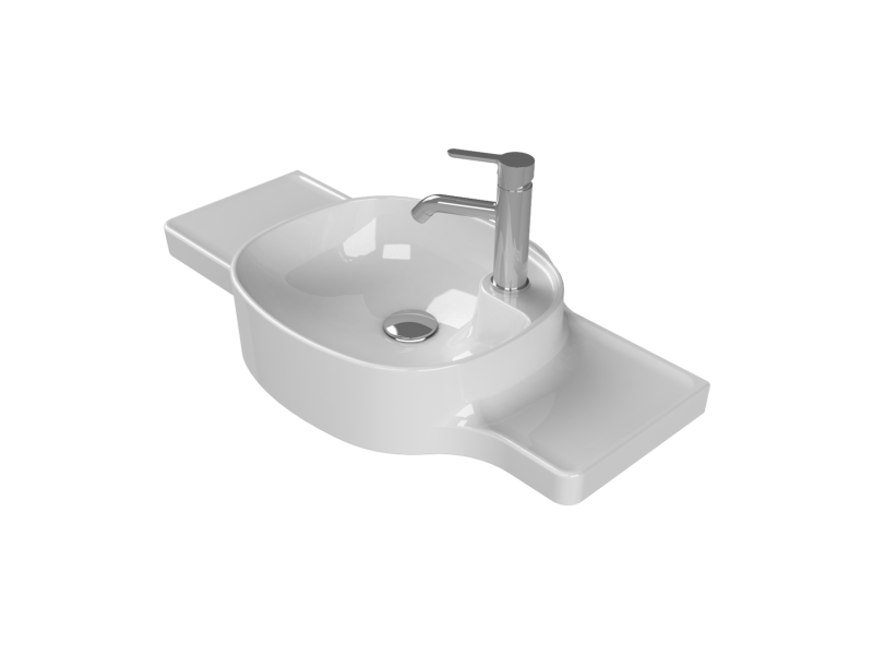 Etajerli Lavabo, Harmony, 80x37,5x26,4 cm