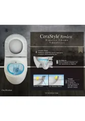 Turkuaz CeraStyle City Rimless Asma Klozet