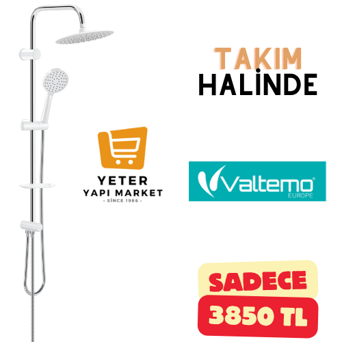 Valtemo Banyo Bataryası ve Robot Duş Kampanyası Tam Set