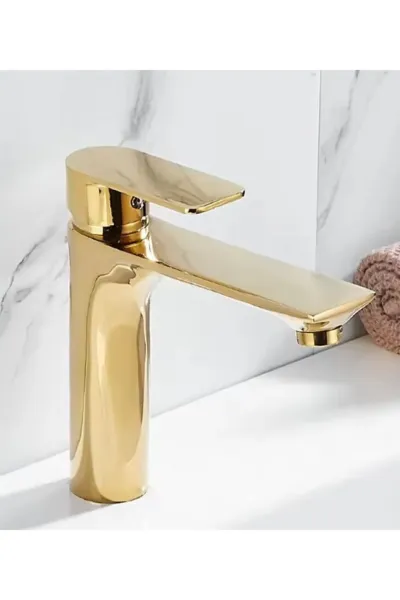 FLEKO Gold Lavabo Bataryası
